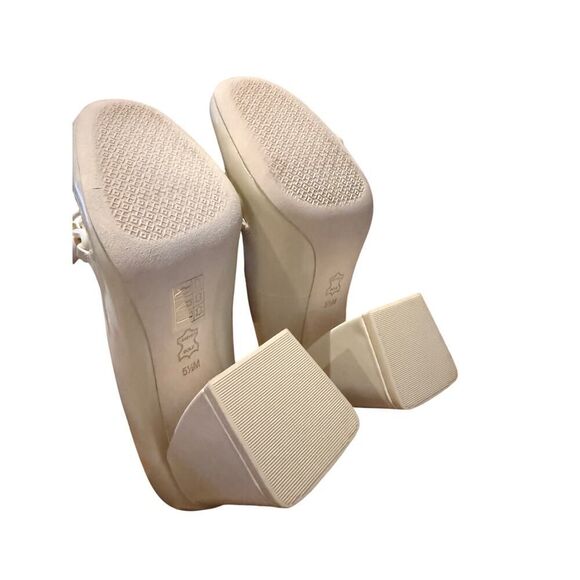 NWT Tory Burch Addison High Block Heel Pumps Sz. 5.5 - Picture 5 of 10